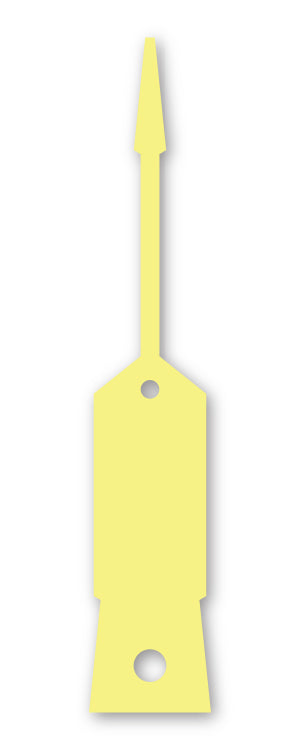 Self-Locking Key Tags - SLKT-YELLOW - Qty. 1000