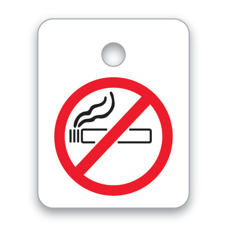 Key Fob - No Smoking Reminder for Key Ring - Qty. 250