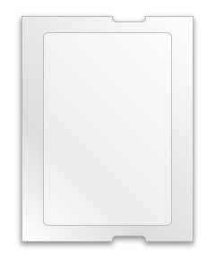 Static Clings - Blank Clear - For 5 in 1, ROLL of 500