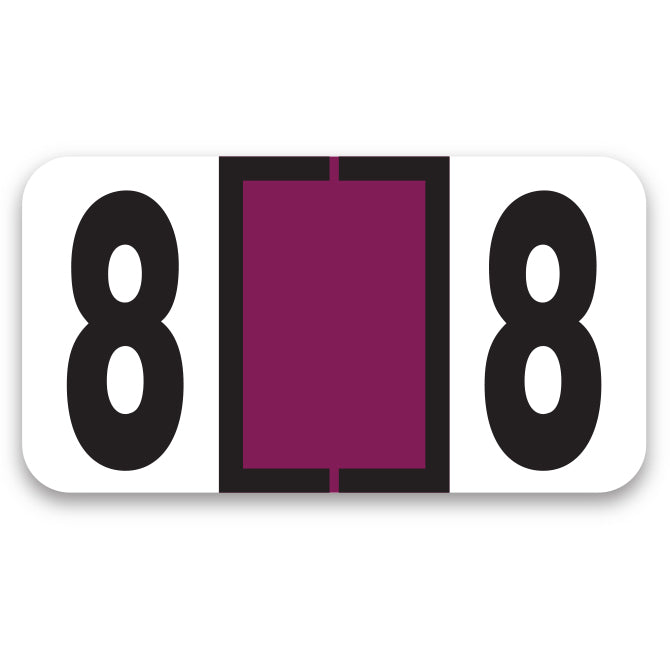 Number 8 Ring Book Style QTY 240 per Pack