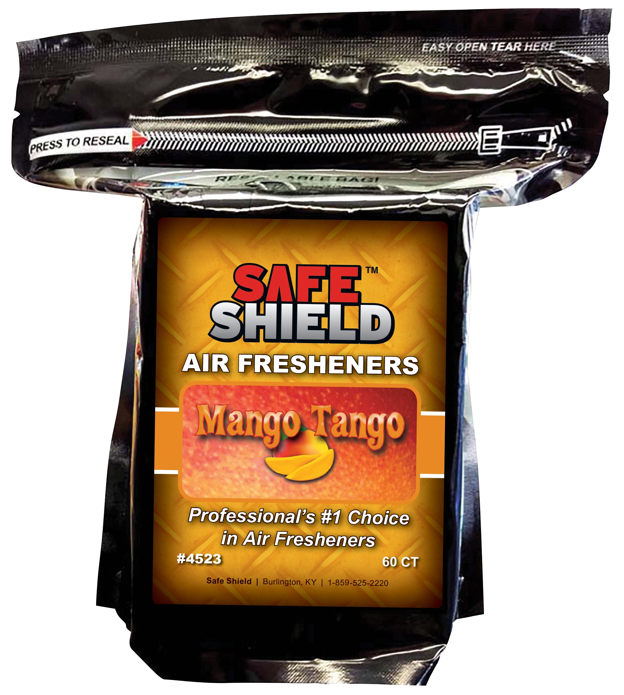 Air Freshener Pads - MANGO TANGO SCENT - Qty. 60 per bag