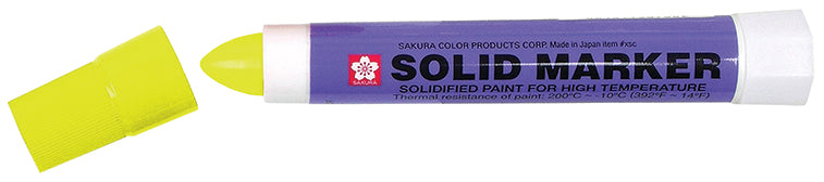 Solid Paint Markers - FLOURESCENT YELLOW - (XSC-302) - Qty. 1