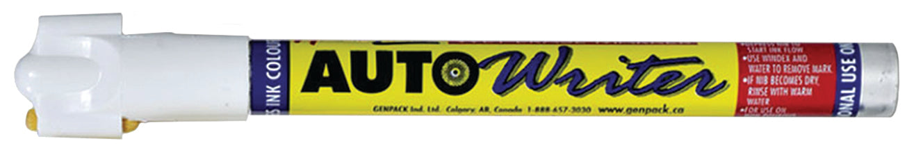 Auto Writer Marker - White - Qty. 1