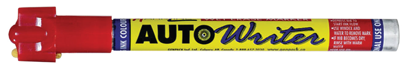 Auto Writer Marker - Red - Qty. 1