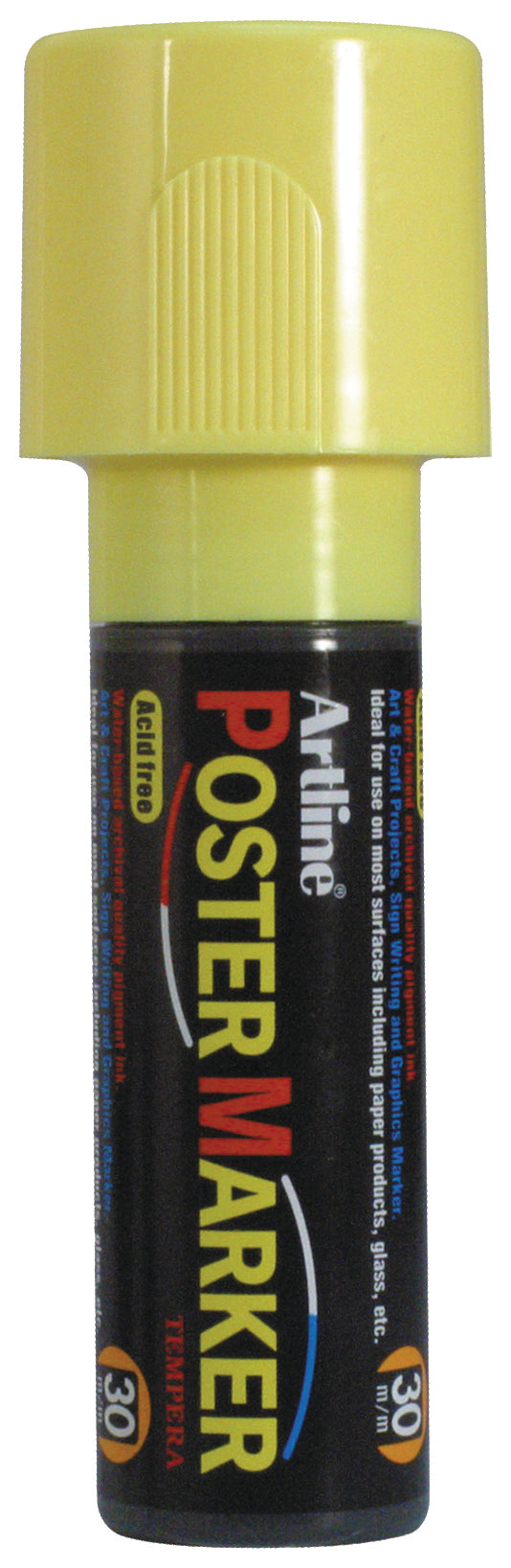 Windshield Markers - Wide Tip Paint - FLUOR YELLOW - Qty. 1