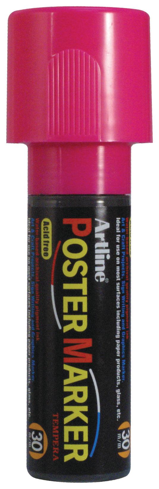 Windshield Markers - Wide Tip Paint - FLUOR PINK - Qty. 1