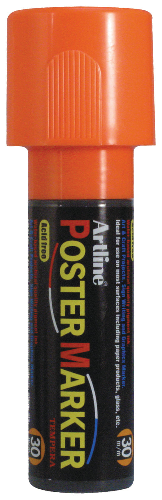 Windshield Markers - Wide Tip Paint - FLUOR ORANGE - Qty. 1