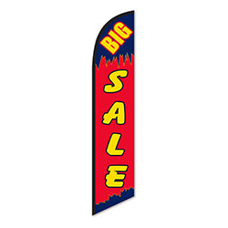 Swooper Banner - BIG SALE (Red & Blue) - Qty. 1