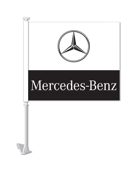 Manufacturer Clip-On Flag - Mercedes Benz - Qty. 1