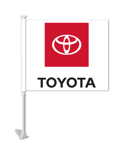 Manufacturer Clip-On Flag - Toyota - Qty. 1