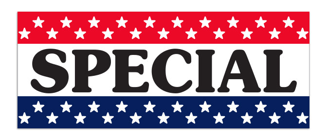 Windshield Banner - Special - Qty. 1