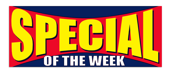 Windshield Banner - Special of the Week - Qty. 1