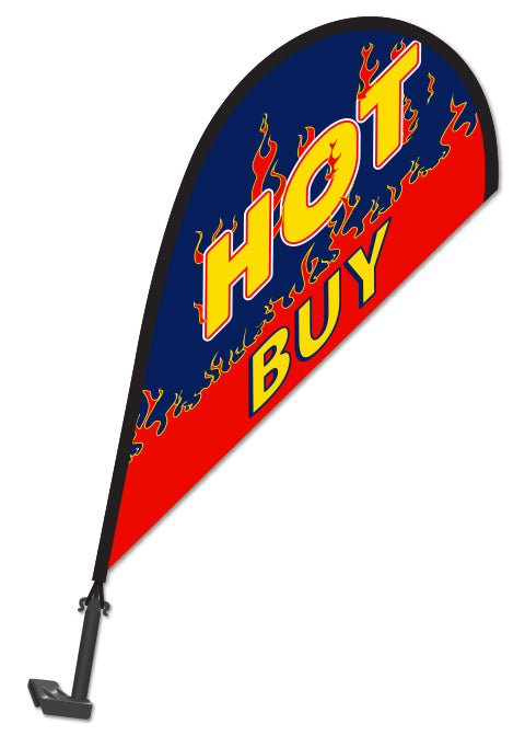 Clip on Paddle Flag - HOT BUY - Qty. 1