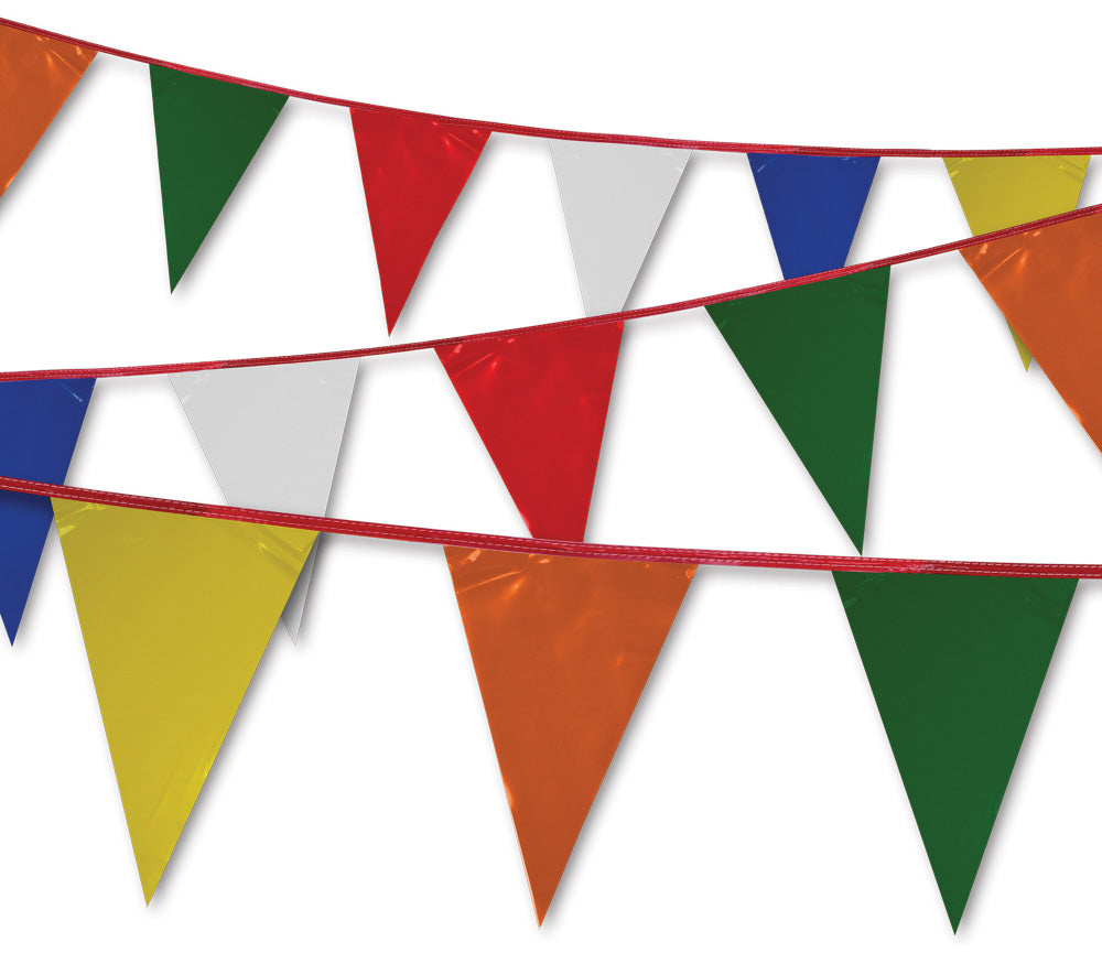 Triangle Pennants - Multi-Color - Qty. 1