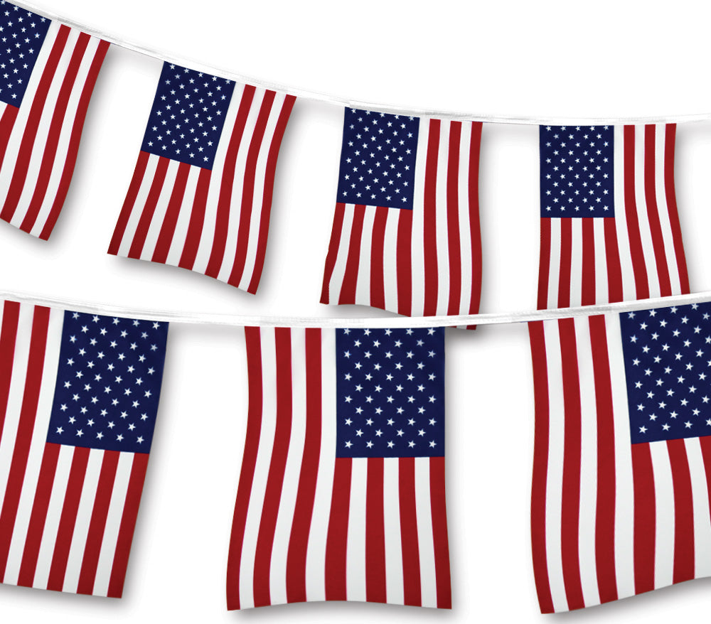 American Flag Pennants - Supreme Cloth - Qty. 1