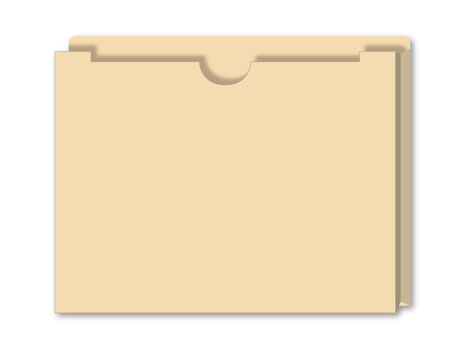 Expandable Vehicle Deal Jackets, 1" Gusset - MANILA - Box of 50