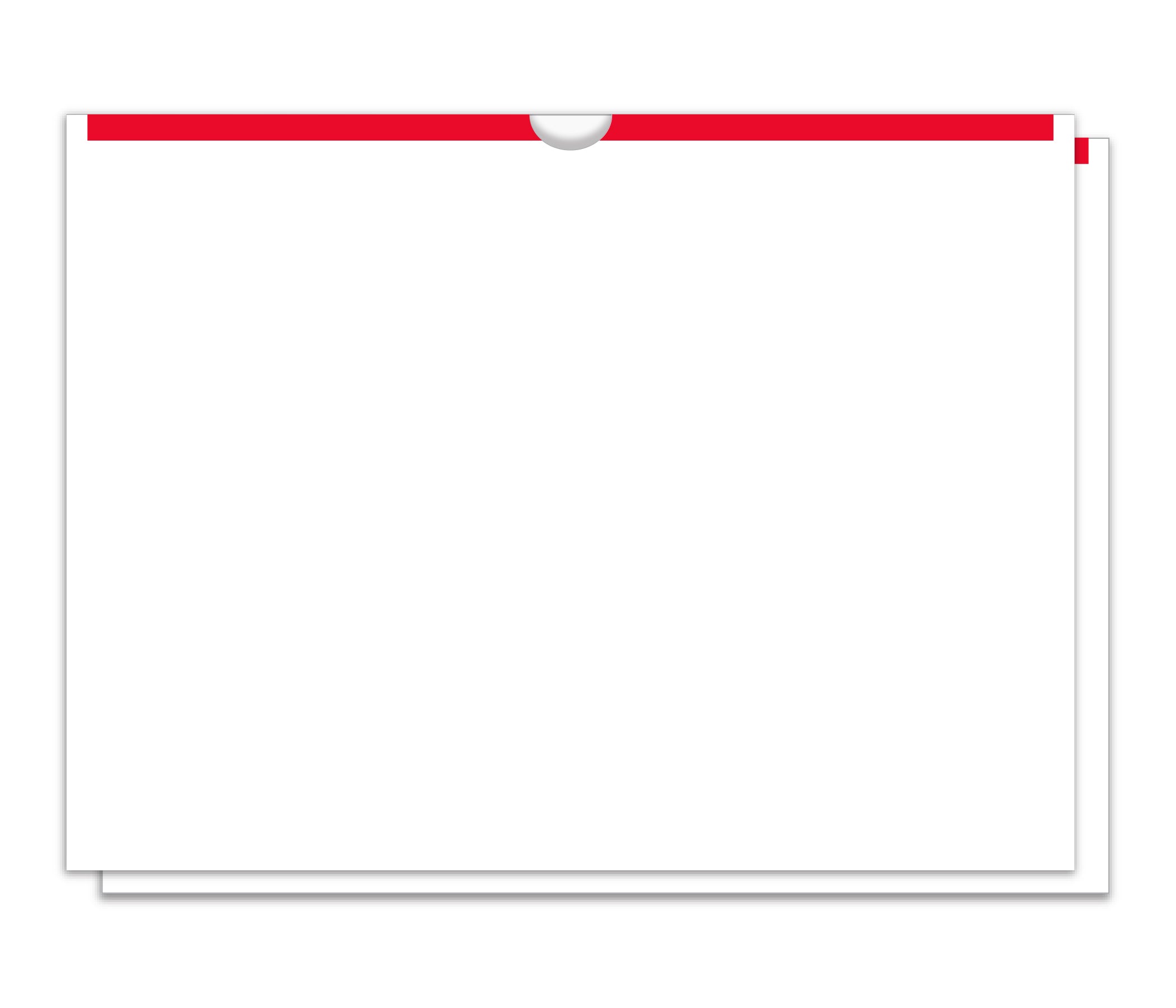 Color Top Deal Jackets Plain Red - Box of 500