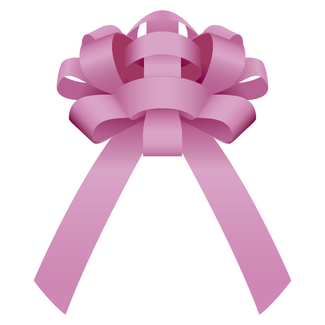 Car Bow - Pink Vinyl 30" - Qty. 1