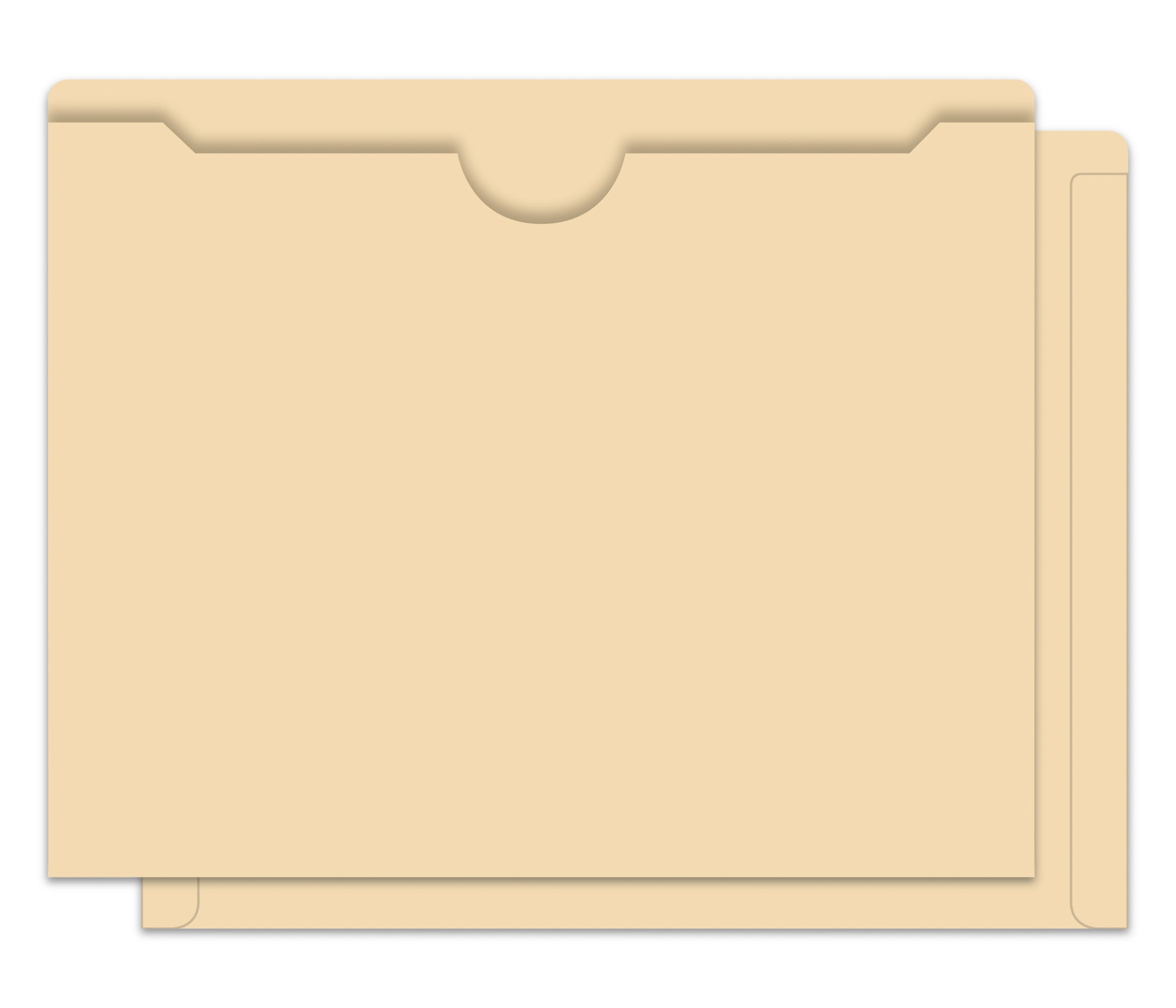 Ultra Heavy Duty Jacket, Plain - BUFF - Box of 100