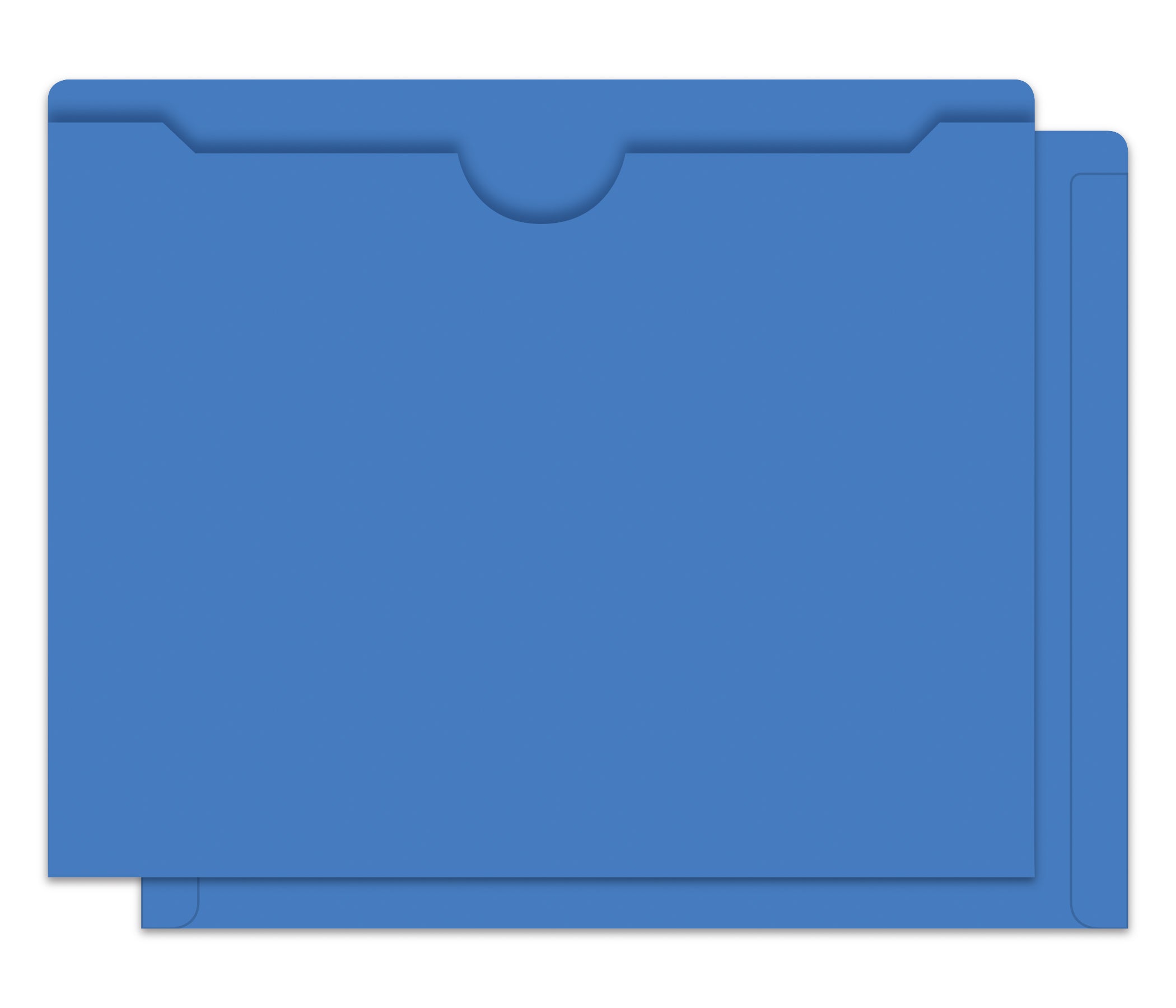 Ultra Heavy Duty Jacket, Plain - BLUE - Box of 100