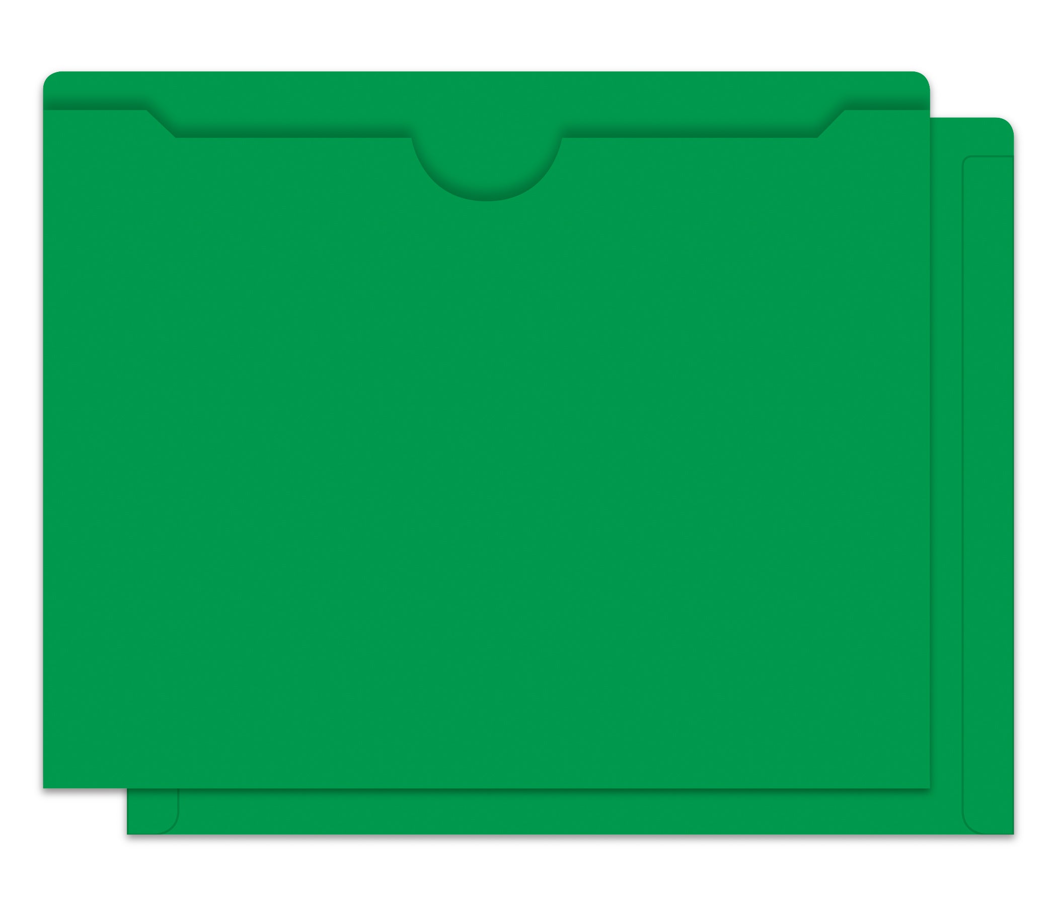 Ultra Heavy Duty Jacket, Plain - GREEN - Box of 100