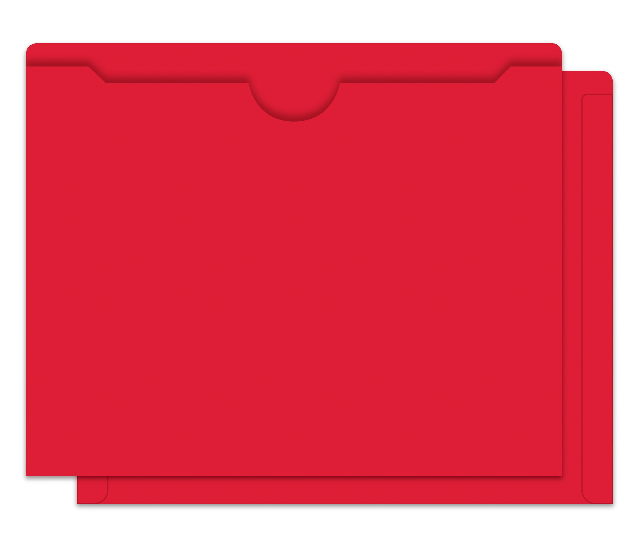 Ultra Heavy Duty Jacket, Plain - RED - Pack of 100