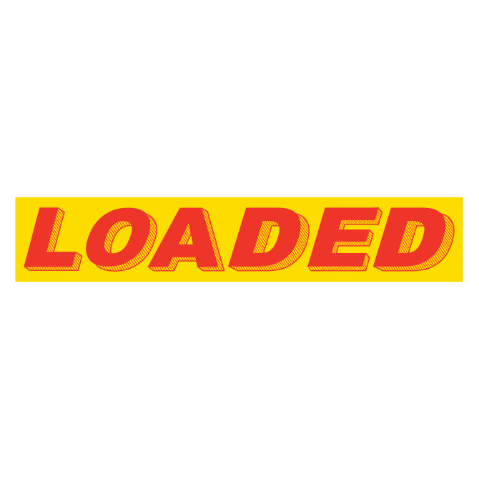 Yellow & Red Slogan - Loaded- Qty. 12