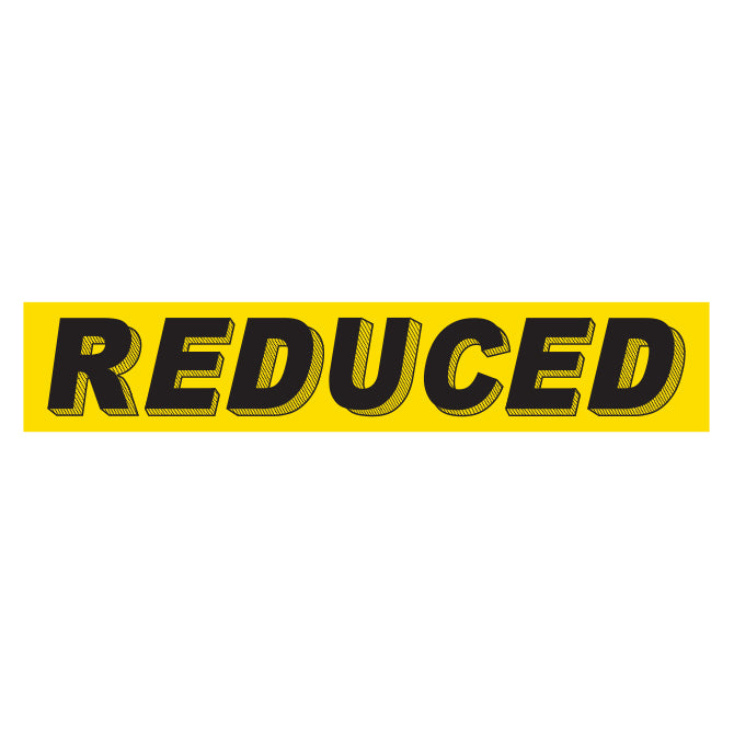 Yellow & Black Slogan - Reduced - Qty. 12