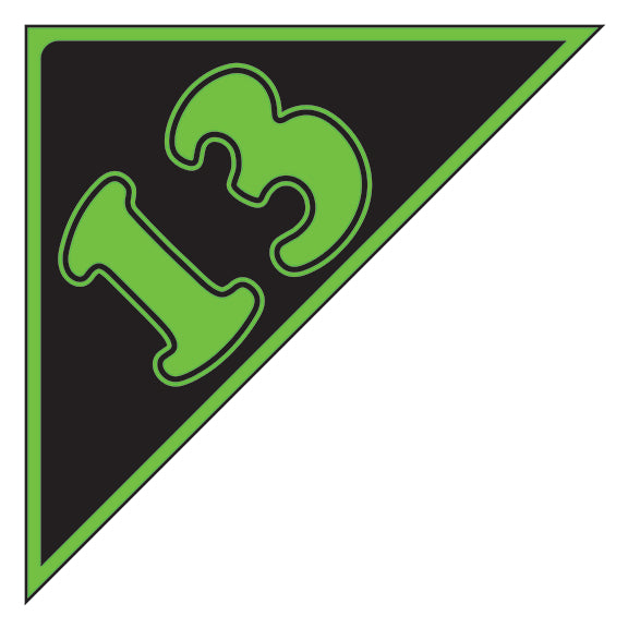 Window Sticker - Auto Angles - Green & Black - 2013 - Qty. 12