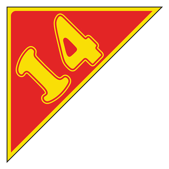 Window Sticker - Auto Angles - Yellow & Red - 2014 - Qty. 12