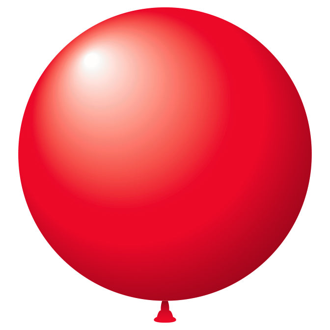 Latex Balloons - 17" - Red - Qty. 72