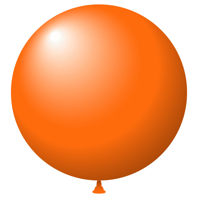Latex Balloons - 17" - Orange - Qty. 72