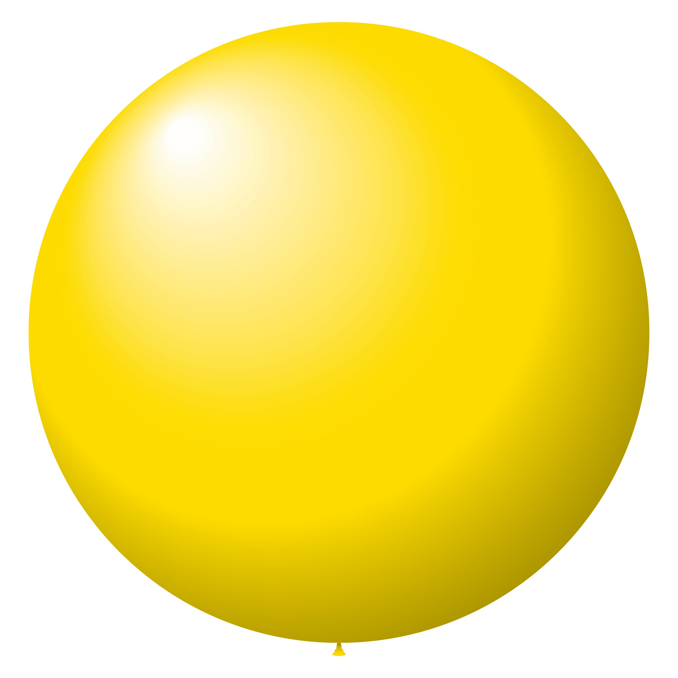 Giant Latex Balloons - 60" - Yellow - Qty. 1