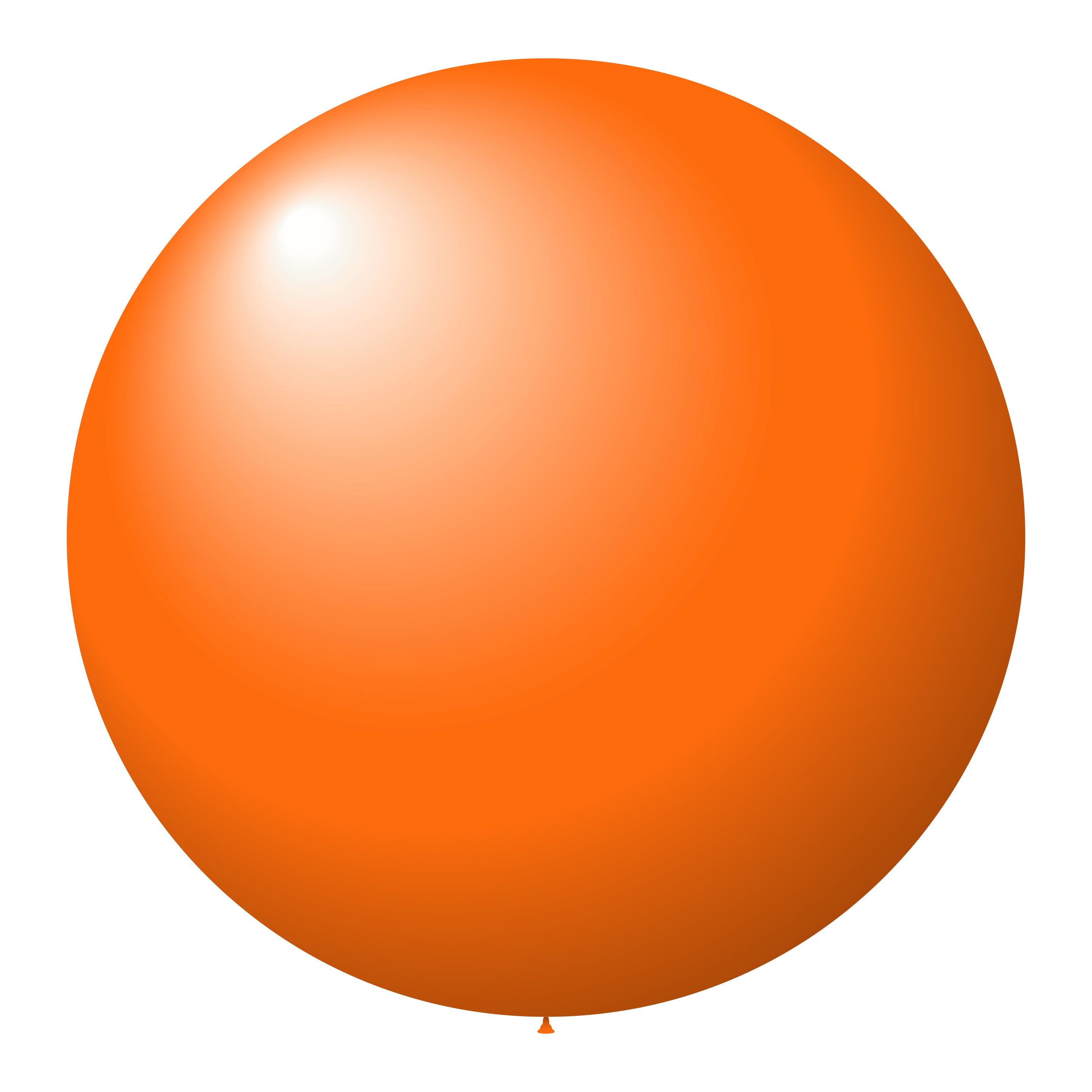 Giant Latex Balloons - 72" - Orange - Qty. 1