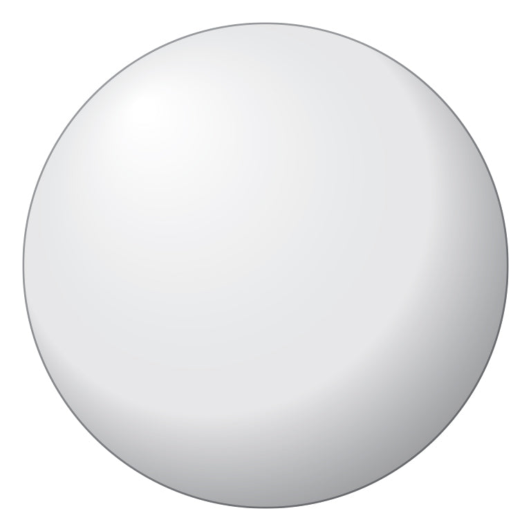 Reusable Balloon, 18" - SOLID WHITE - Qty. 1