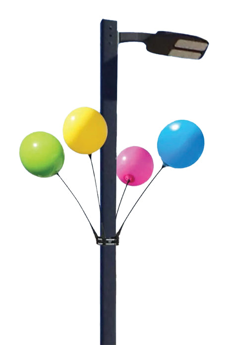 Reusable Balloon, 4 Balloon Light Pole Kit - Qty. 1
