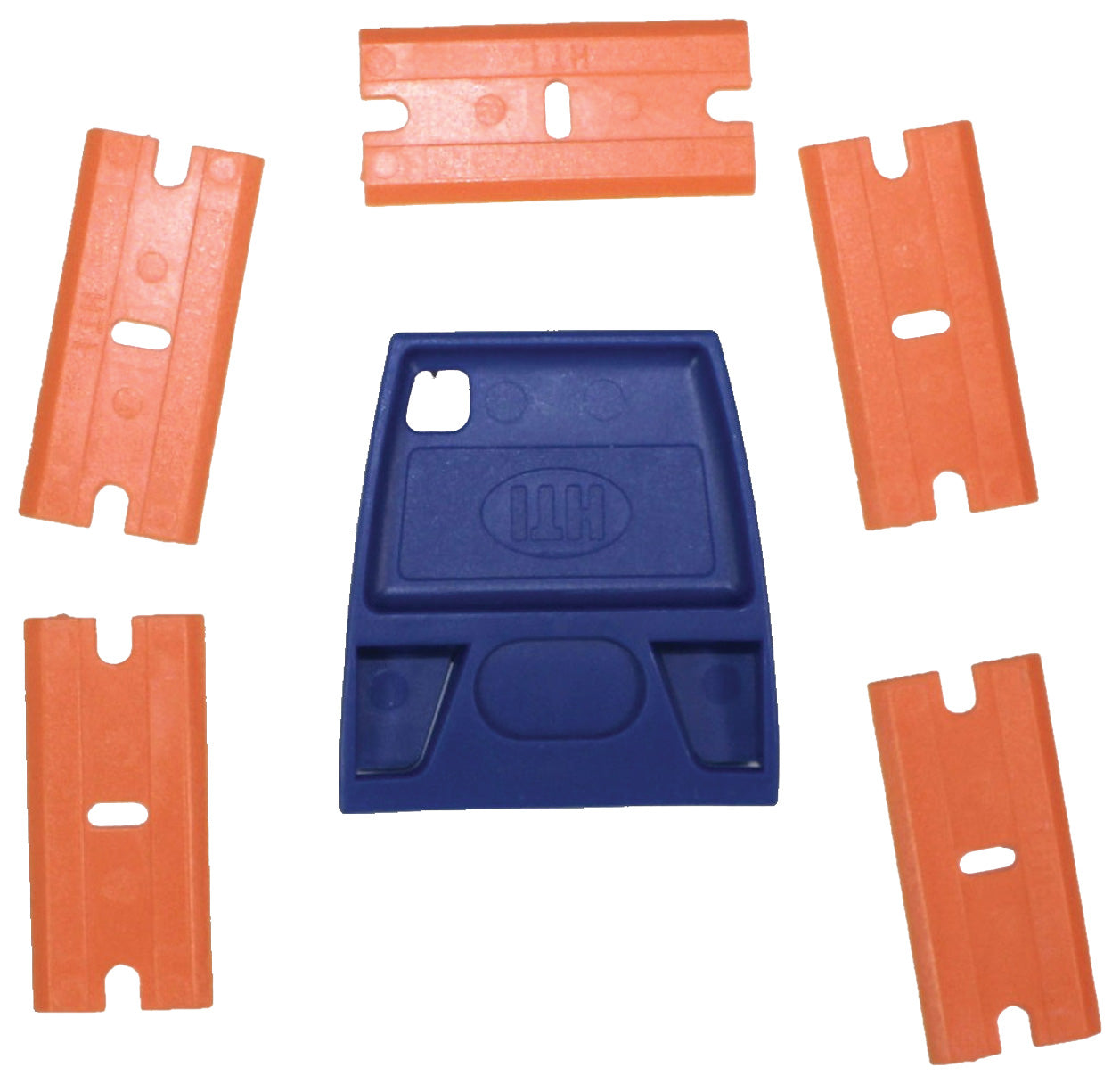 Mini Scraper with 5 Plastic Blades Qty. 1