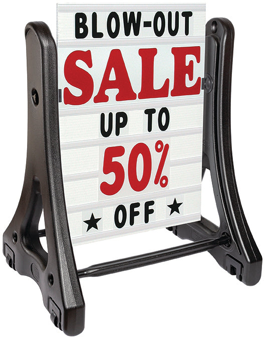 Deluxe Swinger Sidewalk Sign Kit - 2 sided - Qty. 1