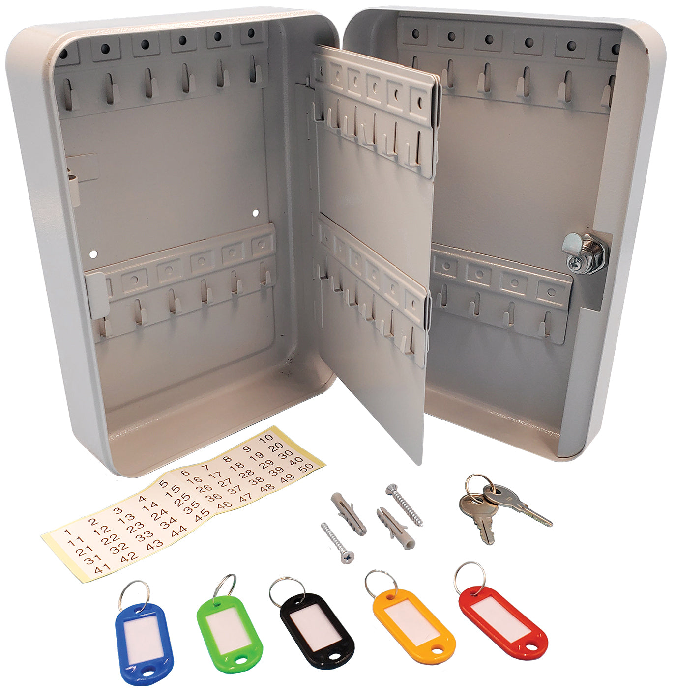 Key Control Cabinet - 48 Key Capacity - Qty. 1