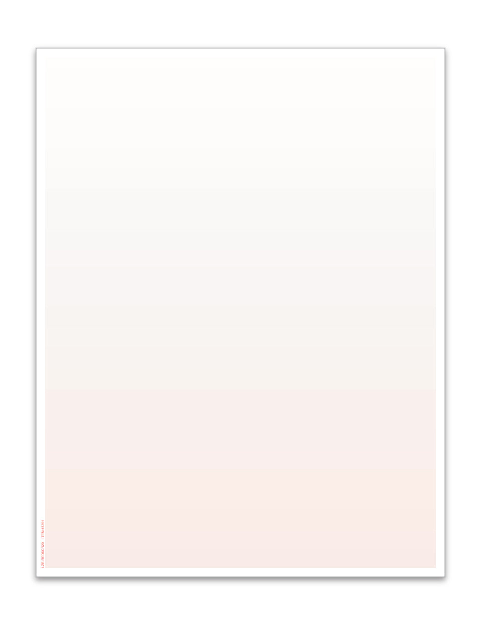 Laser Cut Sheet - Red Screen - 8.5 x 11- 20# - Qty. 250