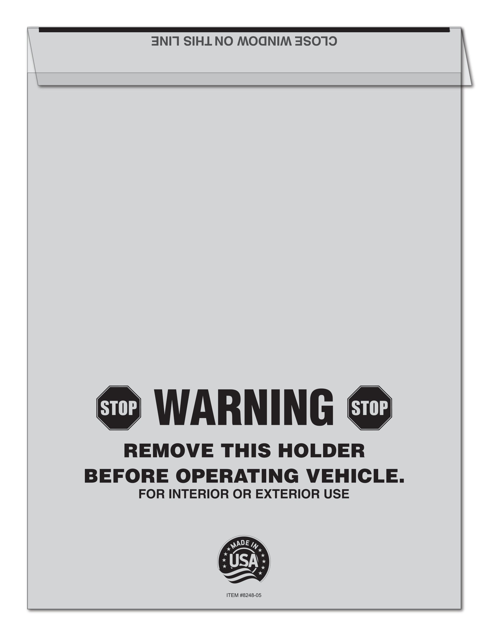 Buyers Guide Holder - Fold Over Pouch - Qty. 50