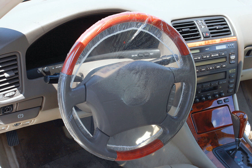 Steering Wheel Covers - Shower Cap Design - FULL Cover Qty. 500