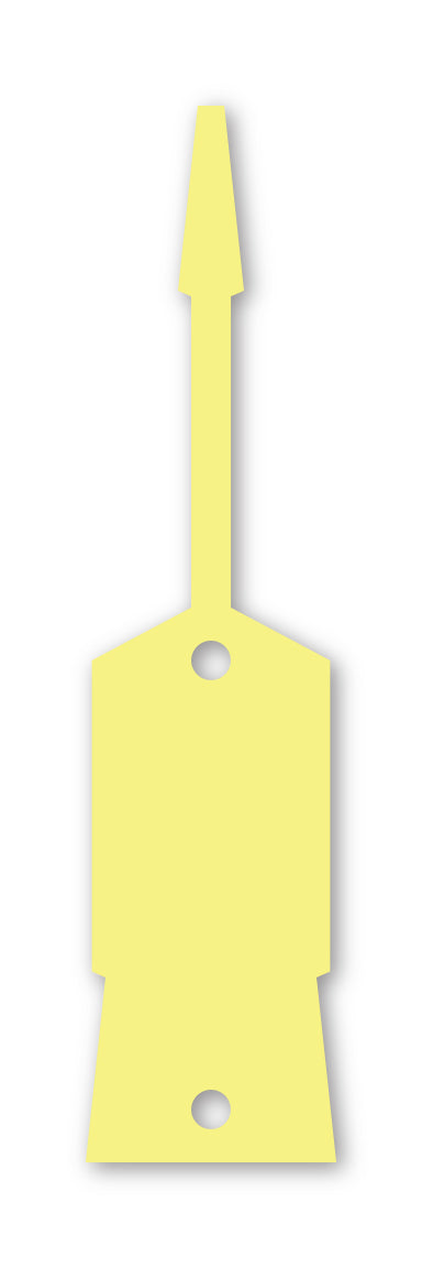 Self-Locking Key Tags -  SLKT- Large- YELLOW - Qty. 1000