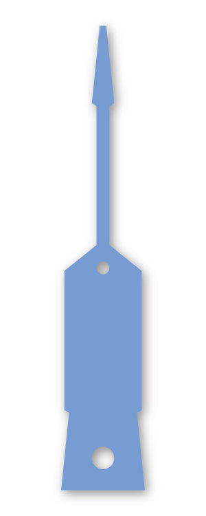 Self-Locking Key Tags - SLKT-BLUE - Qty. 1000
