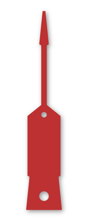 Self-Locking Key Tags - SLKT-RED - Qty. 1000