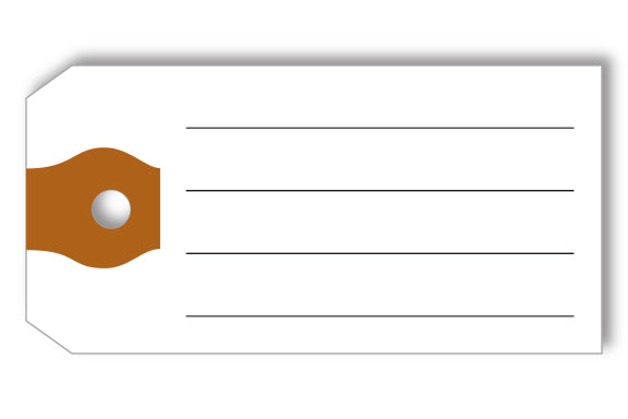 Multi-Purpose Tags - WHITE - Qty. 500