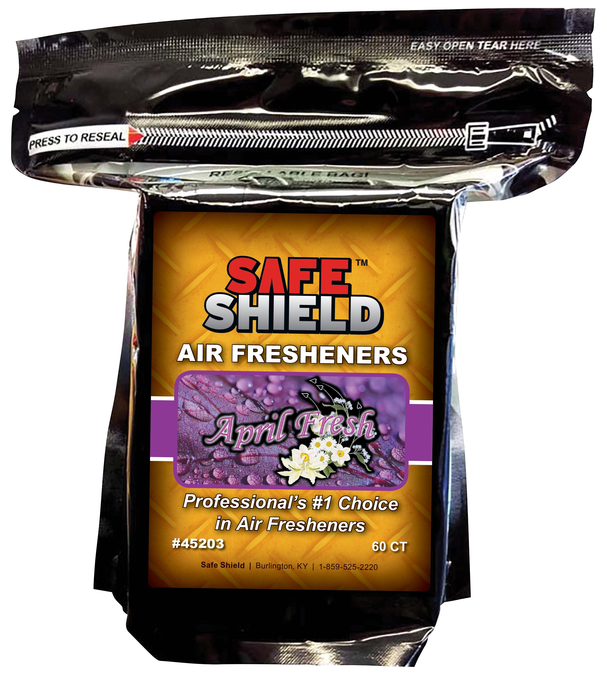 Air Freshener Pads - APRIL FRESH - Qty. 60 per bag