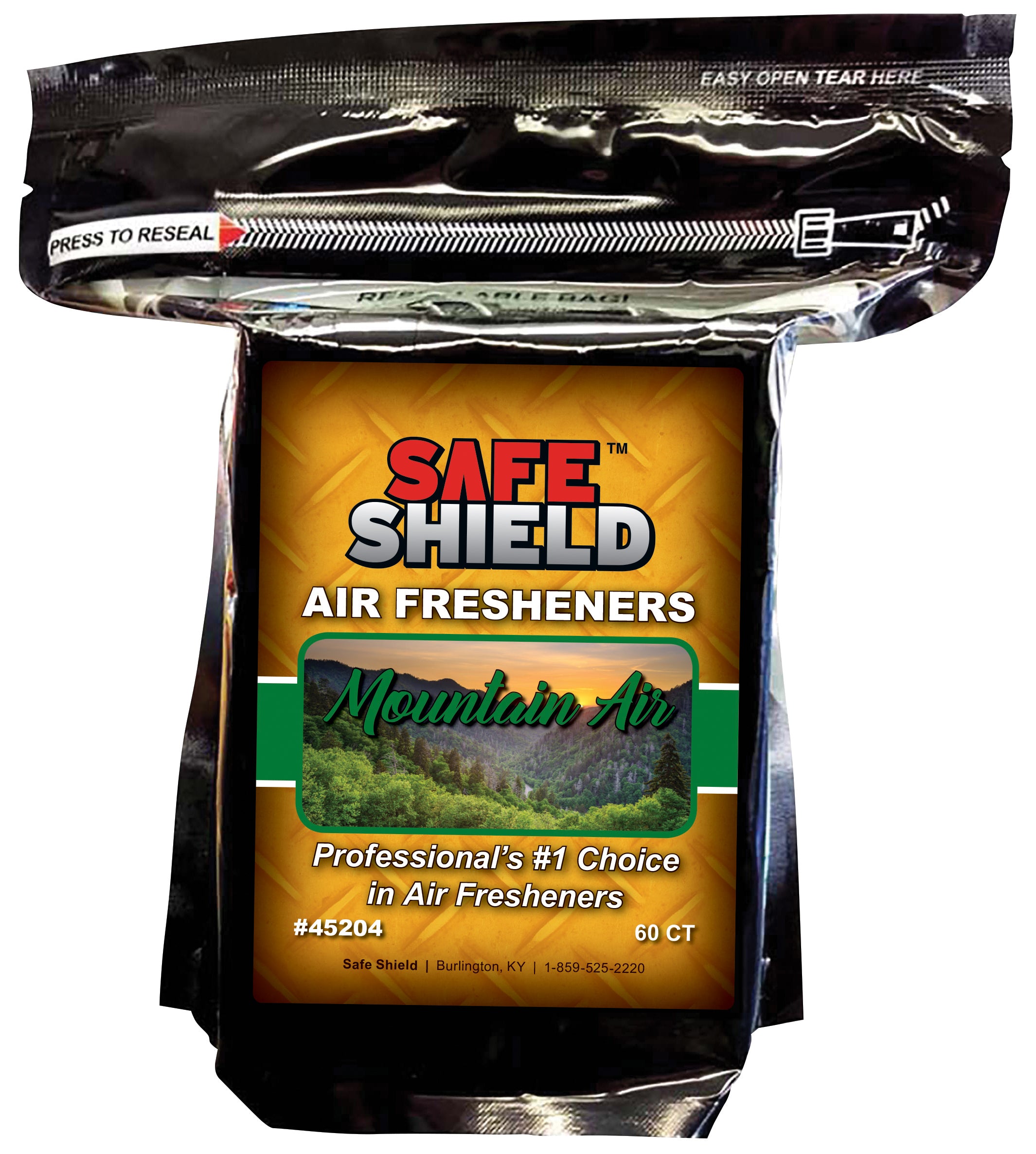 Air Freshener Pads - MOUNTAIN AIR - Qty. 60 per bag