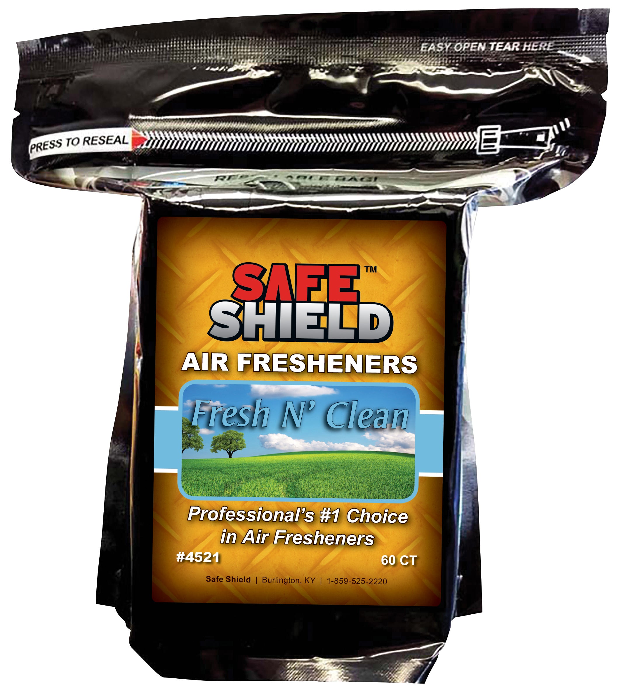 Air Freshener Pads - FRESH-N-CLEAN SCENT - Qty. 60 per bag