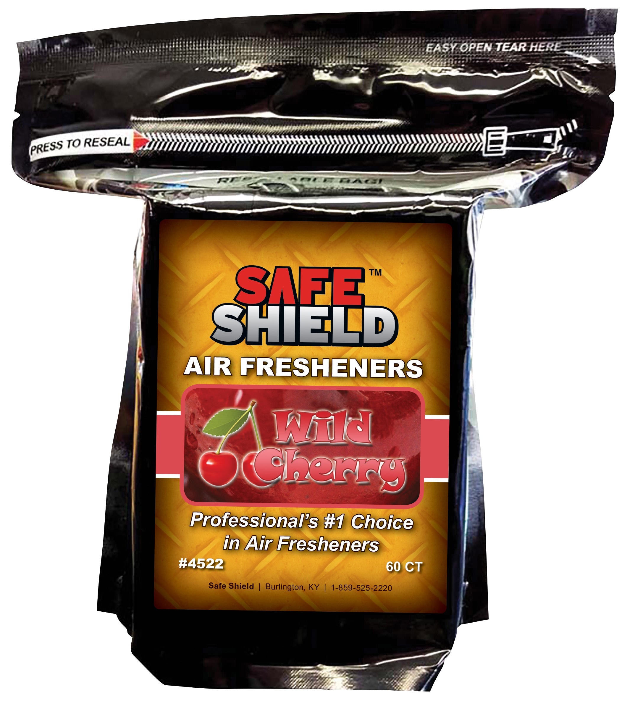 Air Freshener Pads - WILD CHERRY SCENT - Qty. 60 per bag